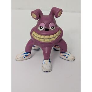 Vintage 1980s Keds Purple Alien Monster Promotional Figure Rare PVC Toy